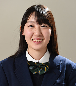 2015年度卒業 進学コース 田畑晴香さん