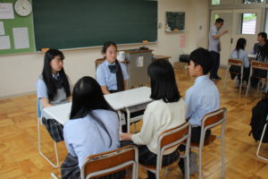 《中学3年》進路学習を行いました