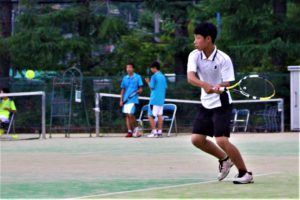 《硬式テニス部》京都市中学校総合体育大会ベスト８