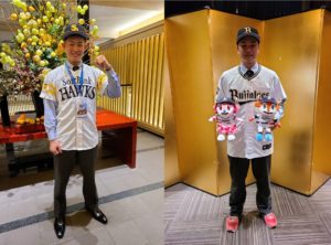 《硬式野球部》プロ野球仮契約が行われました