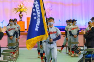 《硬式野球部》第93回選抜高等学校野球大会壮行会を挙行しました