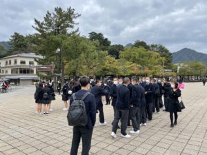 《高校2年生》修学旅行（広島・山口・福岡方面）を実施しました