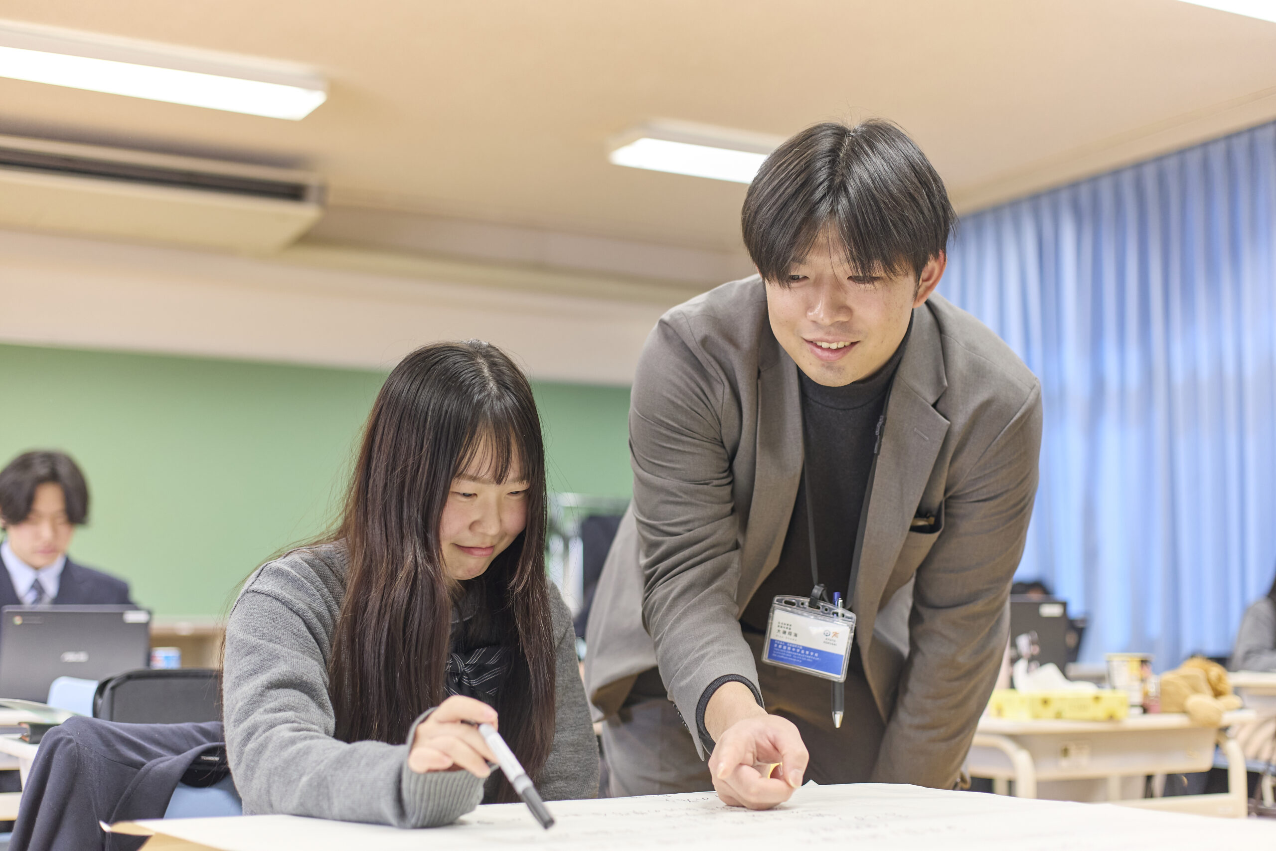 徹底した二者面談
