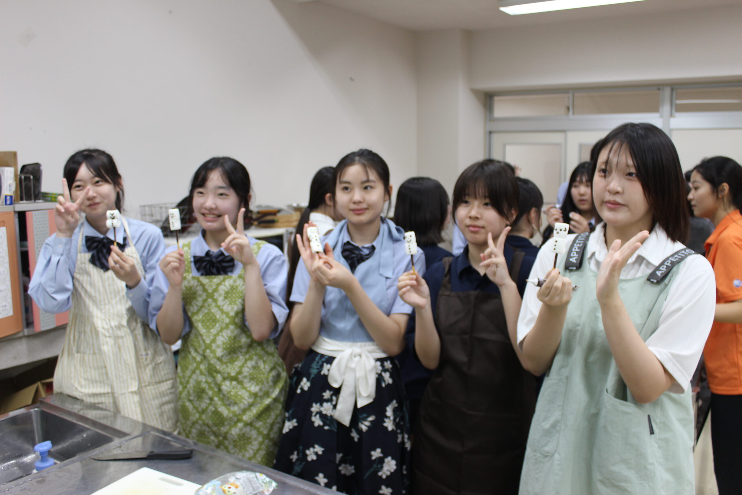 料理授業の様子
